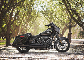 Thunderheader 1073XB X-Series 2-1 Exhaust, Black - 2017-2026 FLH Touring (Except Tri-Glide & Trike) 2-1 Full Exhaust System Thunderheader