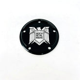 DMR Eagle 5 Holes Ignition Cover, Black - Twin Cam Timing Cover Death Metal Racing
