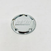 DMR Words 5 Holes Ignition Cover, Chrome - Twin Cam Timing Cover Death Metal Racing