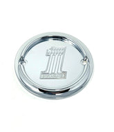 DMR #1 2 Holes Ignition Cover, Chrome - Shovel & Evo & 04+ Sportster Death Metal Racing