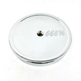 666% Air Cleaner Cover, Chrome Air Cleaner Cover Death Metal Racing