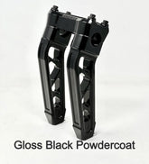 10" DMR Pullback Destroyer Risers, Gloss Black Risers Death Metal Racing