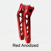 10" DMR Pullback Destroyer Risers, Red Risers Death Metal Racing