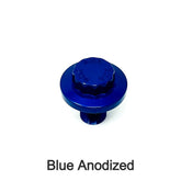 DMR 12 point Steering Stem Bolt, Blue Steering Stem Bolt Death Metal Racing