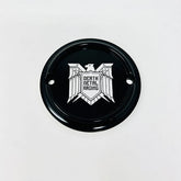 DMR Eagle 2 Holes Ignition Cover, Black - Shovel & Evo & 04+ Sportster Death Metal Racing