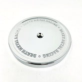 Death Metal Racing Air Cleaner Cover, Chrome Air Cleaner Cover Death Metal Racing