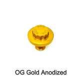 DMR 12 point Steering Stem Bolt, OG Gold Steering Stem Bolt Death Metal Racing