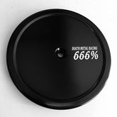 666% Air Cleaner Cover, Black Air Cleaner Cover Death Metal Racing