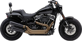 El Diablo Slip-On - 18+ Softail Fat Bob Slip-On Exhaust Cobra