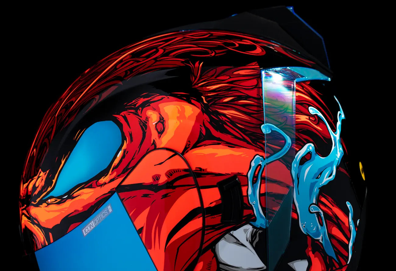 Airform Manik'RR, Red Full Face Helmet Icon