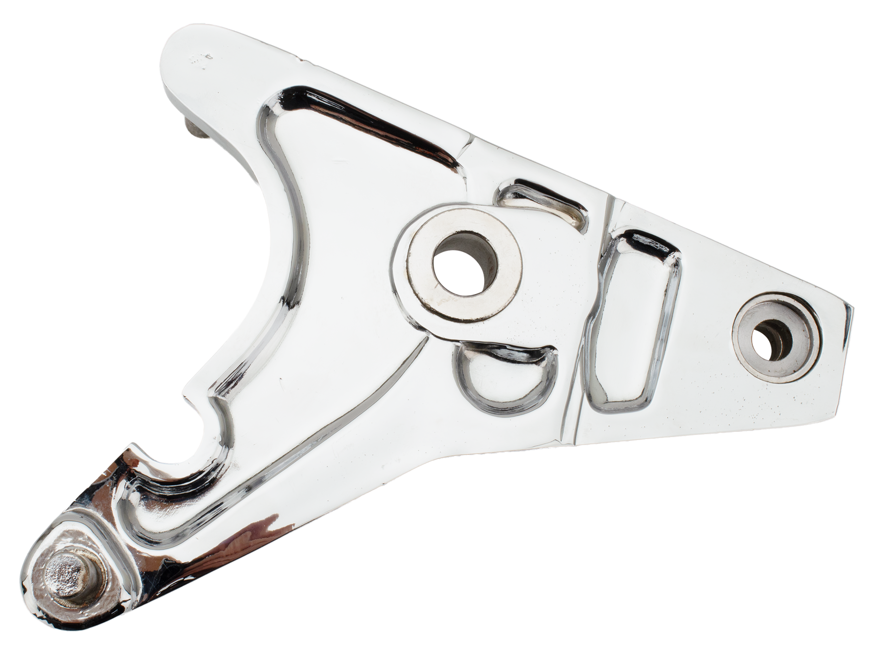 Caliper Y Bracket 10" Chrome Fx/Fl73 80 Brake Component V Twin Mfg Default Title