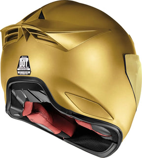 Domain Cornelius, Gold Full Face Helmet Icon
