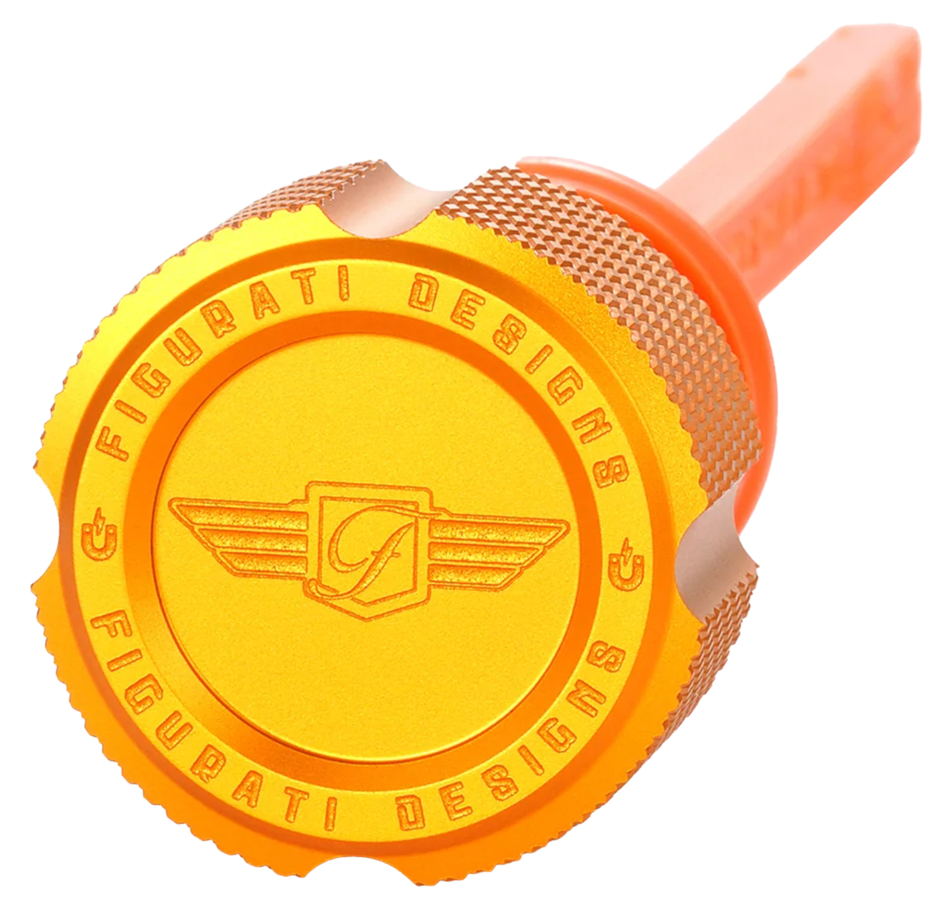 Dipstick Alu Knurled Gold St18 Up Oil Dipstick Figurati Designs Default Title