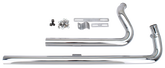 Shotgun Drag Pipes Chrome Fxst07 17 Drag Pipe V Twin Mfg Default Title