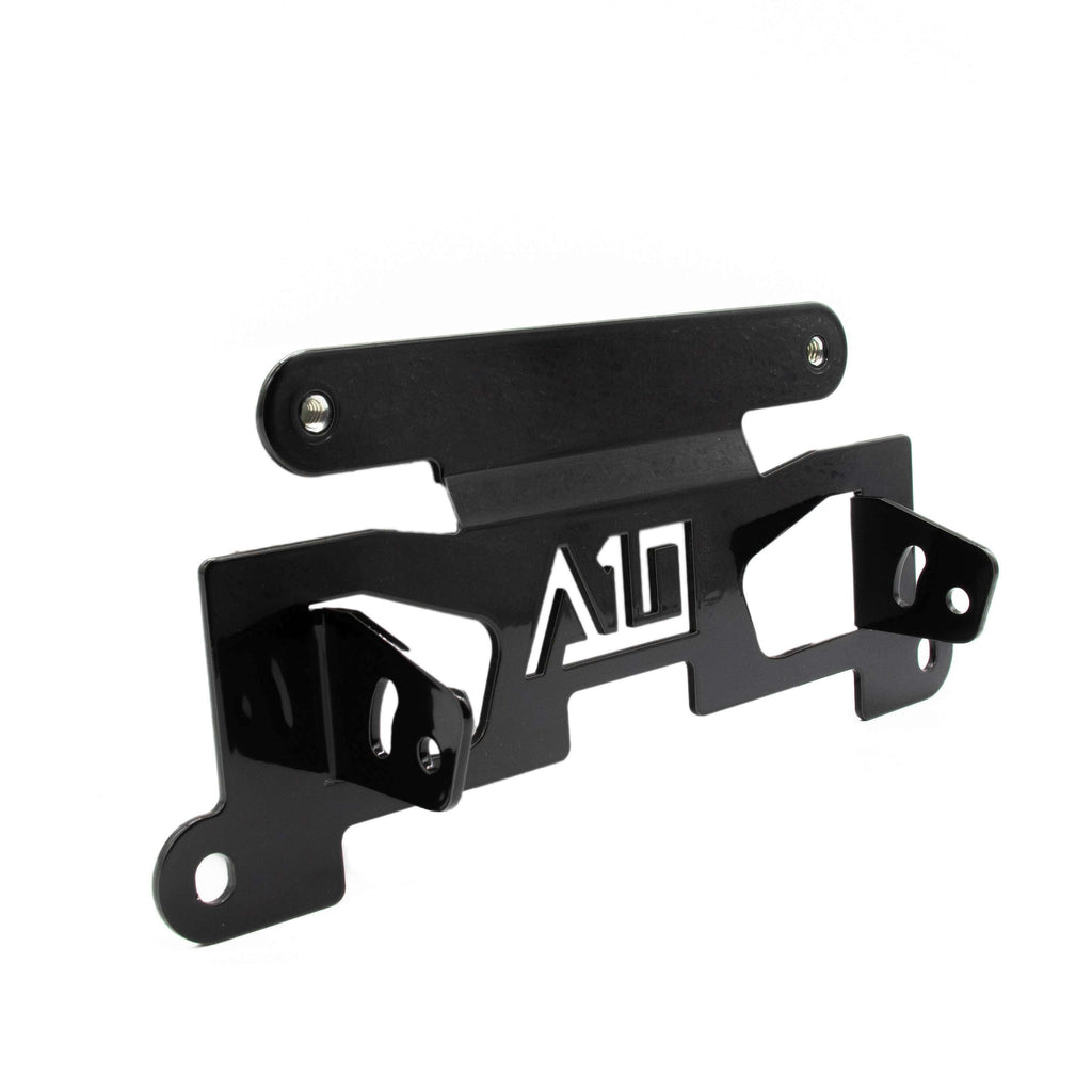 A10 Moto Low Rider ST "Cut In" Recessed LP6 Mount Combo Kit - Bracket & Harness w/ 1 Clear LP6 Headlight A10 Moto