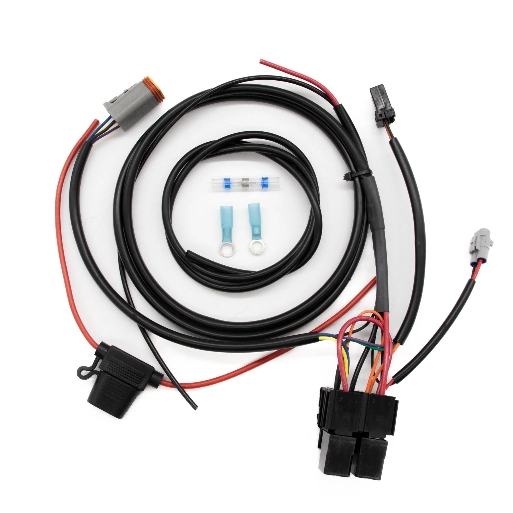 A10 Moto Harley Dyna Low Rider Headlight Harness For Lp6/Lp9 127003 A10 Moto Default Title