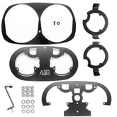 A10 Moto 98 13 Harley Davidson Road Glide Baja Designs Lp6 Bracket System 127066 A10 Moto Default Title