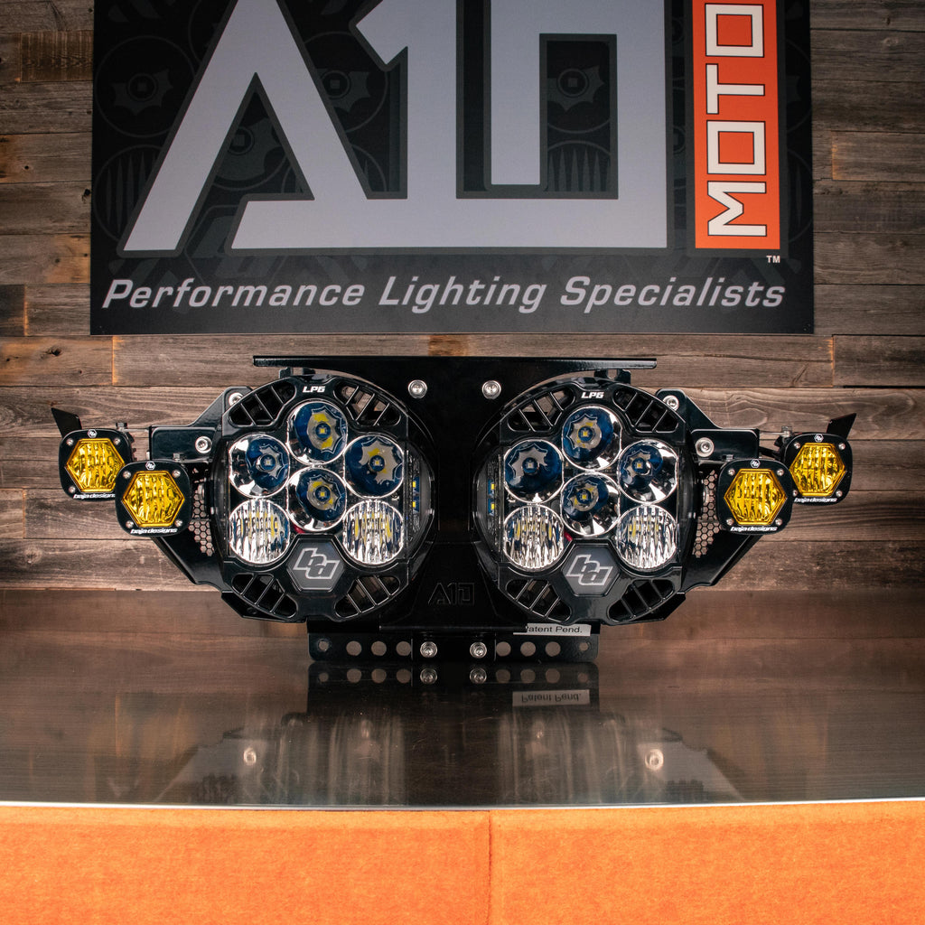 A10 Moto Baja Designs Lp6 Lighting Combo Kit - 23.5+ Road Glide Headlight A10 Moto