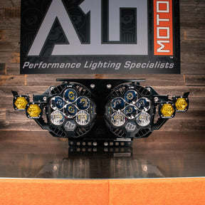 A10 Moto Baja Designs Lp6 Lighting Combo Kit - 23.5+ Road Glide Headlight A10 Moto