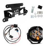 A10 Moto Low Rider ST "Cut In" Recessed LP6 Mount Combo Kit - Bracket & Harness w/ 1 Clear LP6 Headlight A10 Moto