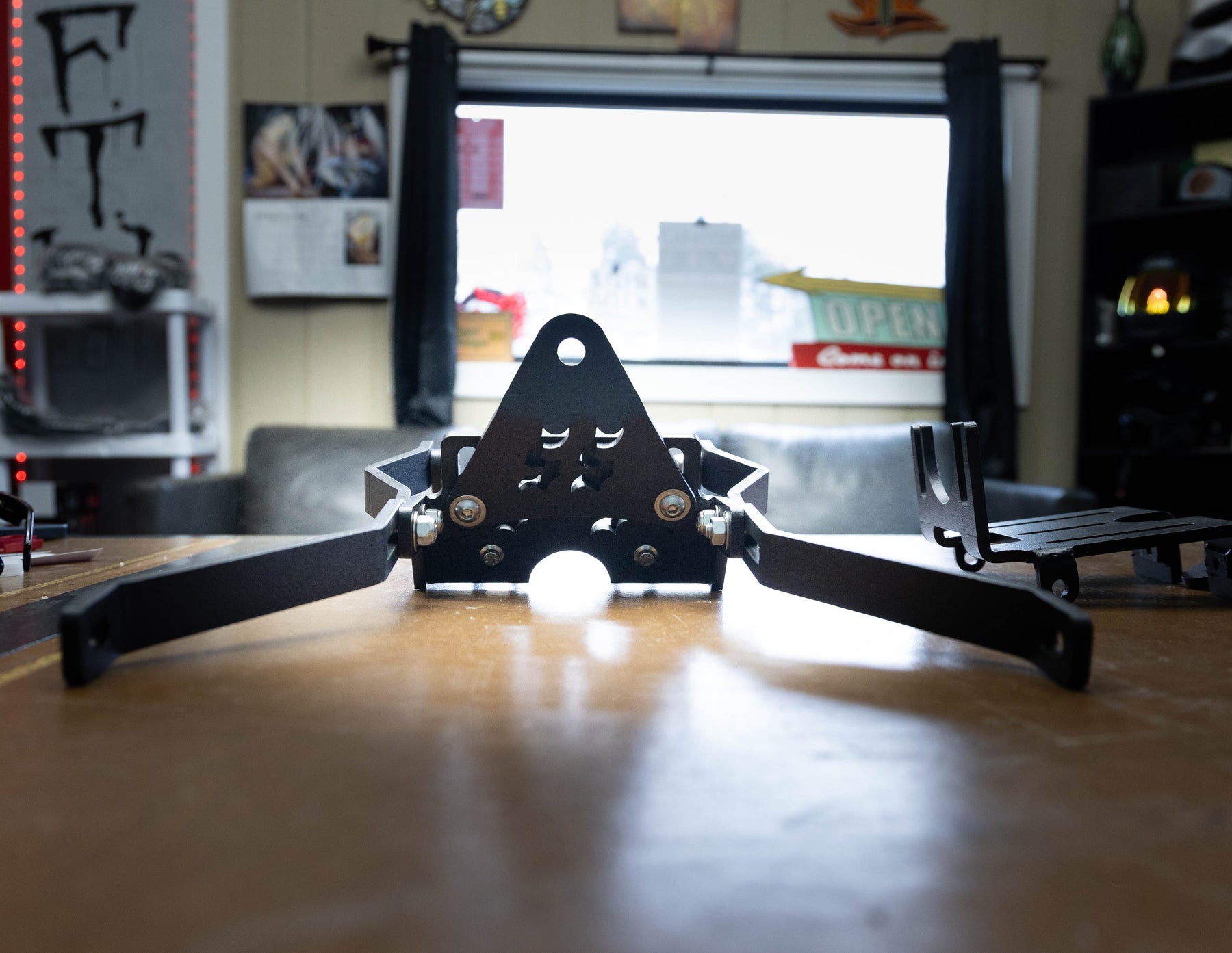 Street Syndicate Mfg Fairing Bracket V4, Modular Pivoting, for Street Syndicate & Arlen Ness Narrow Glide Fairings Fairing Bracket Street Syndicate Mfg