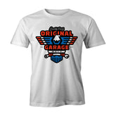 American Eagle Tee White Original Garage Moto S