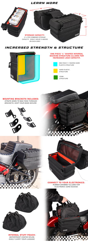 Expedition Saddlebags Saddlebags Thrashin Supply Co.