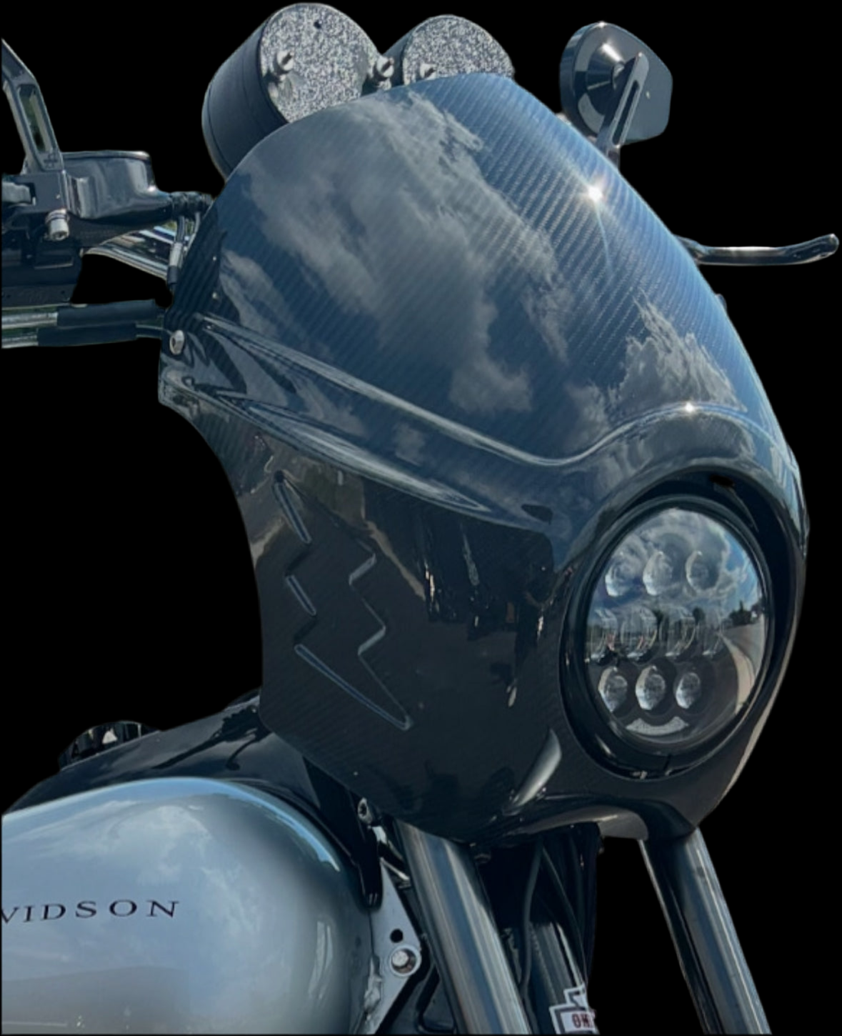 Street Syndicate Mfg Full Carbon Fiber Fairing for V2, V3 & V4 Fairing Brackets Fairing & Component Street Syndicate Mfg