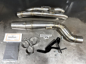 Thunderheader 1070X Stainless 2-1 Slip-On Exhaust - 2026 Buell Super Cruiser Slip-On & Muffler Thunderheader