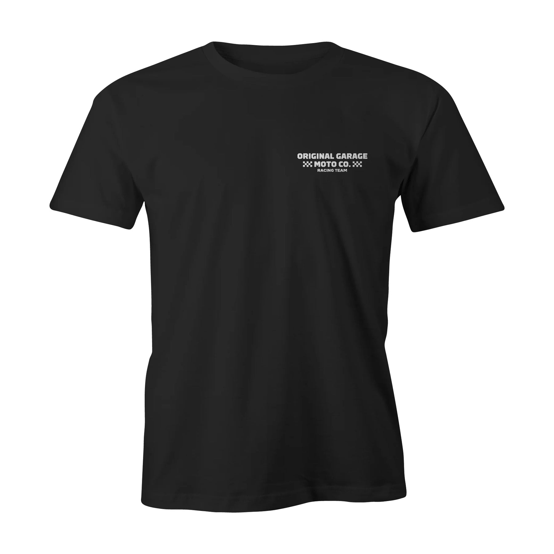 Bagger Racing Tee Black Original Garage Moto S