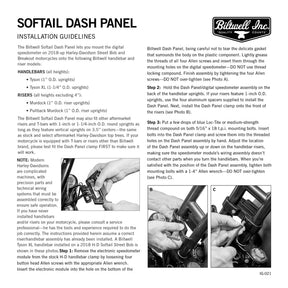 Dash Panel - 18+ Softail