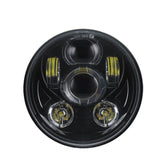 5.75'' Og Projector Led Headlight For Harley Davidson Original Garage Moto Black