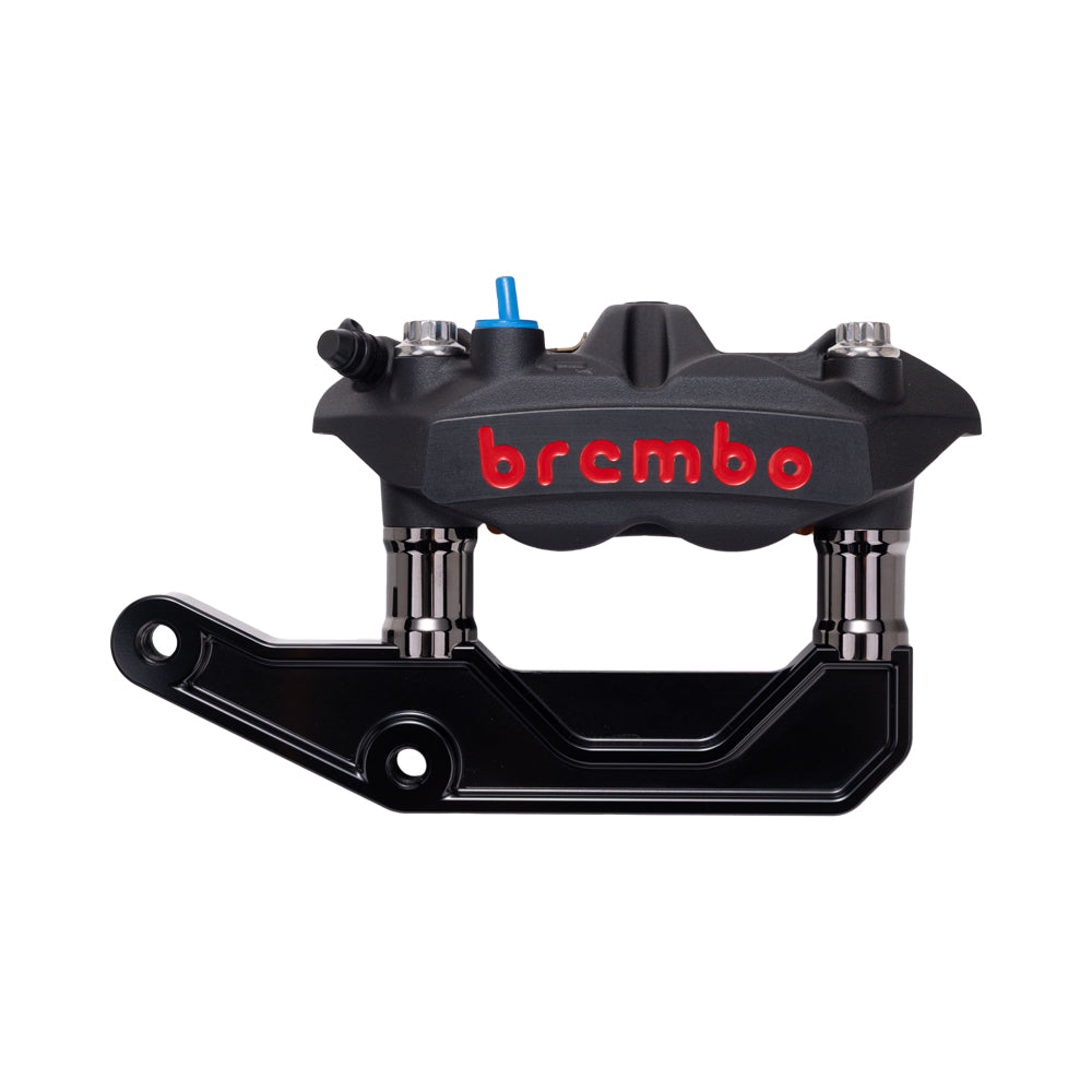 Og Radial Brake Caliper Spacers Caliper Spacers Original Garage Moto Black Chrome 29mm