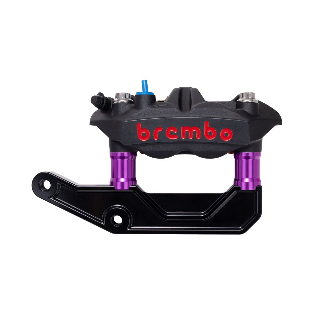 OG 13" Complete Radial Big Brake Kit Spoke Mount - 08-23 Touring Complete Brake Kit Original Garage Moto Black Purple Black