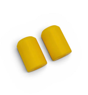 Bung King Replacement Delrin Crash Bar Slider End, Yellow Crash Slider Bung King