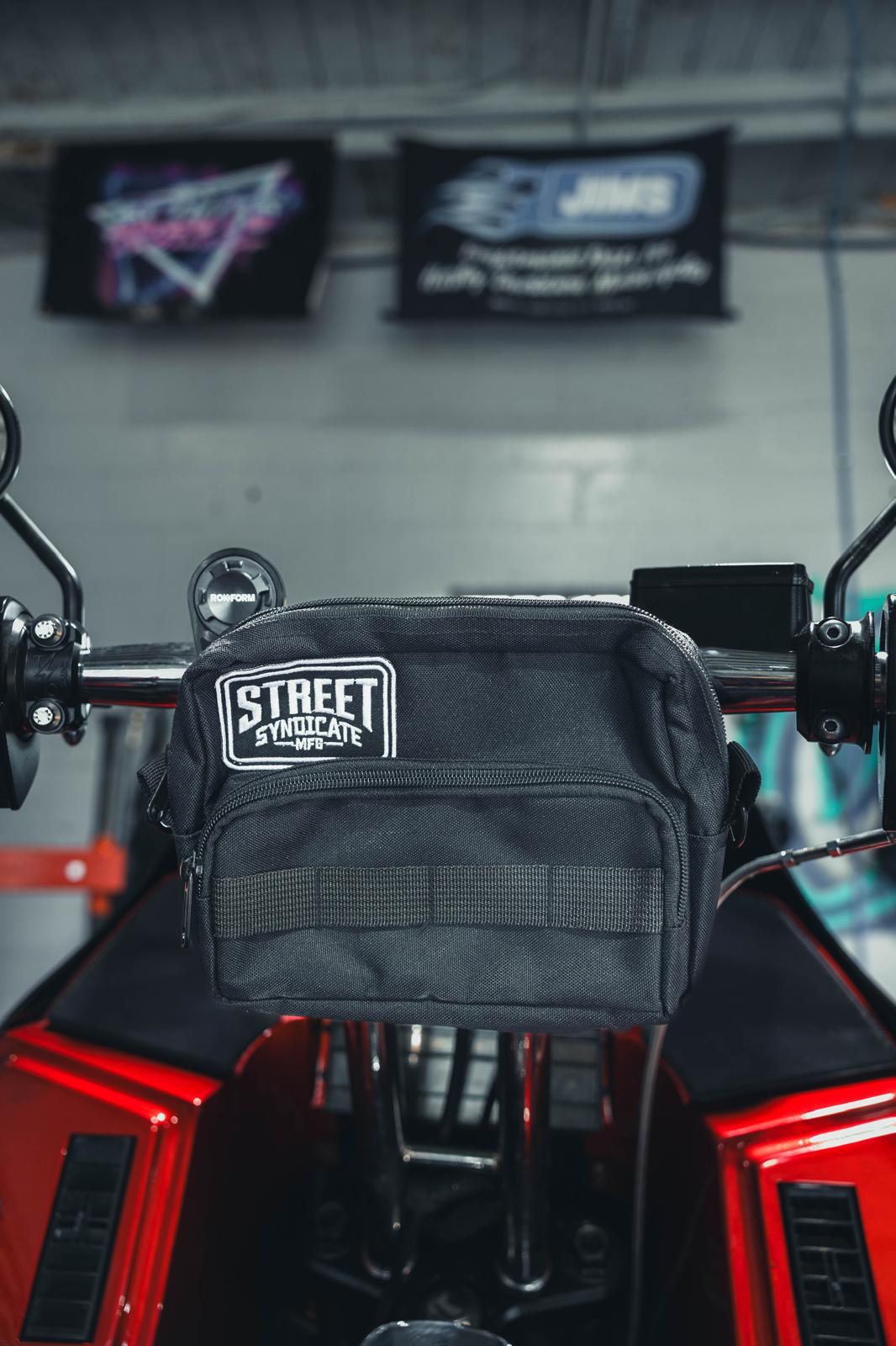 Street Syndicate Mfg Favorite Brand Canvas Handlebar Bag, Standard Handlebar Bag Street Syndicate Mfg Default Title