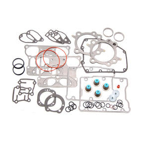 Top End Gasket Kit, 3.875" Bore, .040" MLS Cylinder Head Gasket, With Hat Style Valve Stem Seals - 03-17 Twin Cam Gasket Kit Cometic