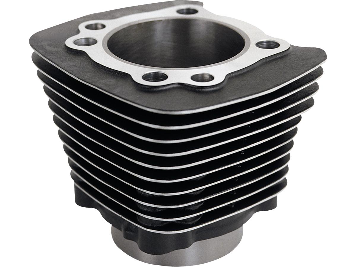Cce Cylinder For Evolution Engines For Evo 1200 Sportster, With Polished Fins Textured Black Each 1200 Ccm (74 Cui) Cce Default Title