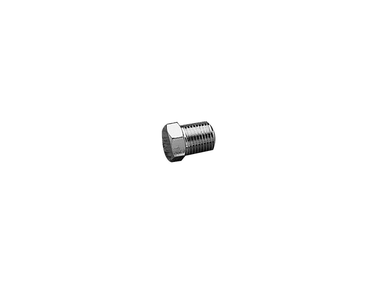 Cce 1/8" Npt Brake Line Fitting Chrome Cce