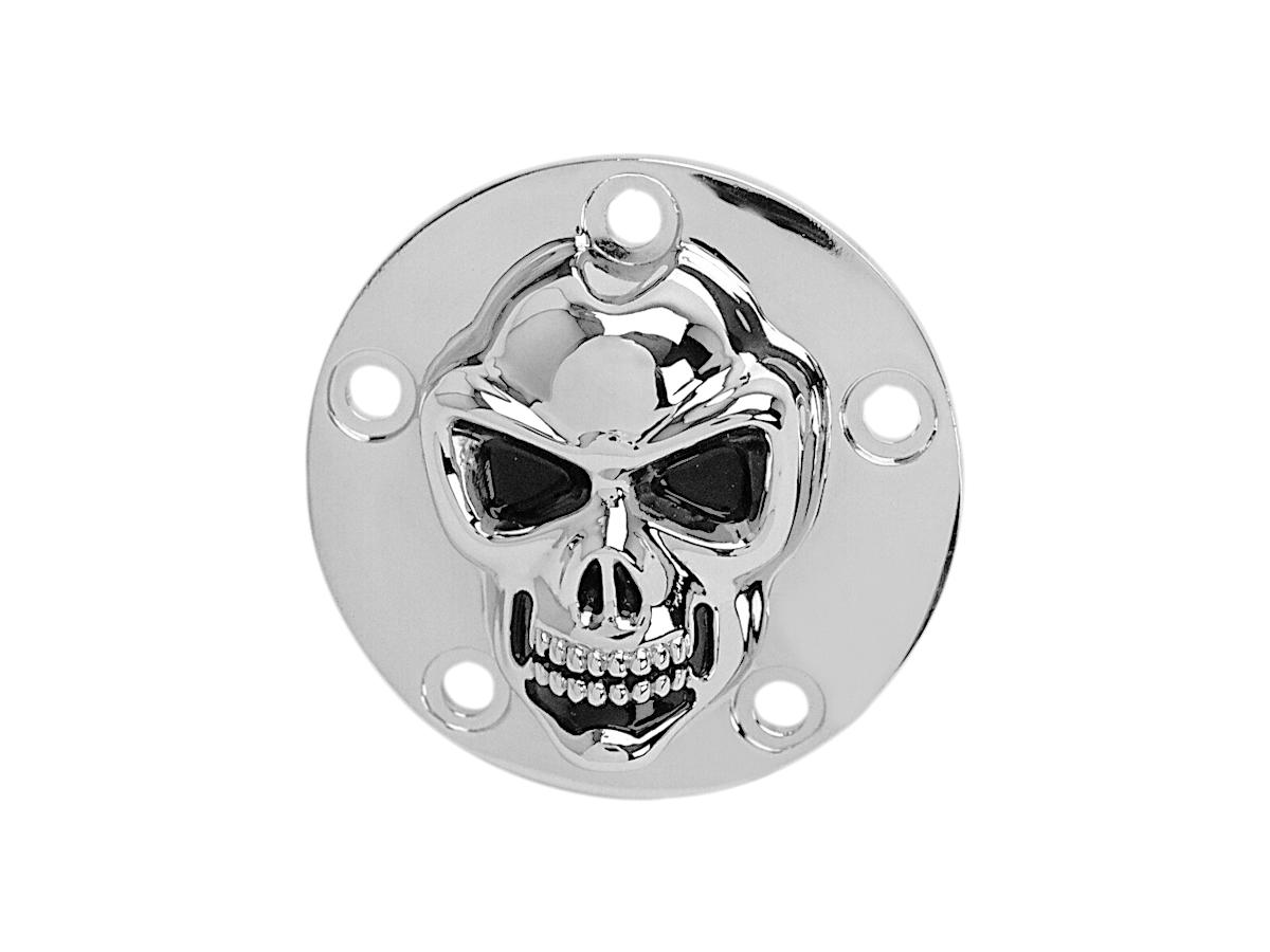 Cce Skull Point Cover 5 Hole Chrome Cce Default Title