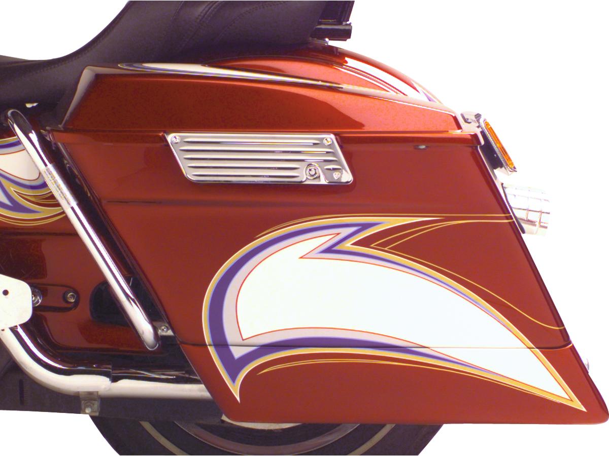 Arlen Ness Fndr Cvr&Amp; S/Bag Ext.Flt/Hr93 6 Rear Fender Cover And Saddlebag Extension Arlen Ness Default Title