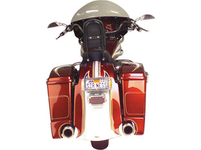 Arlen Ness Fndr Cvr&Amp; S/Bag Ext.Flt/Hr93 6 Rear Fender Cover And Saddlebag Extension Arlen Ness
