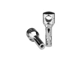 Cce Steel Dome Head 4 Risers Chrome 1" Cce Default Title