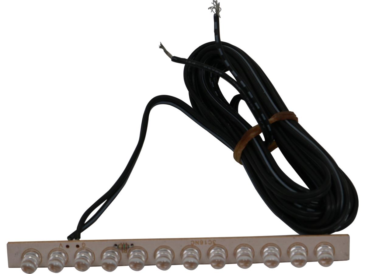 Cce Light Strip 12 Bulbs, 4" Long Red Led Cce Default Title