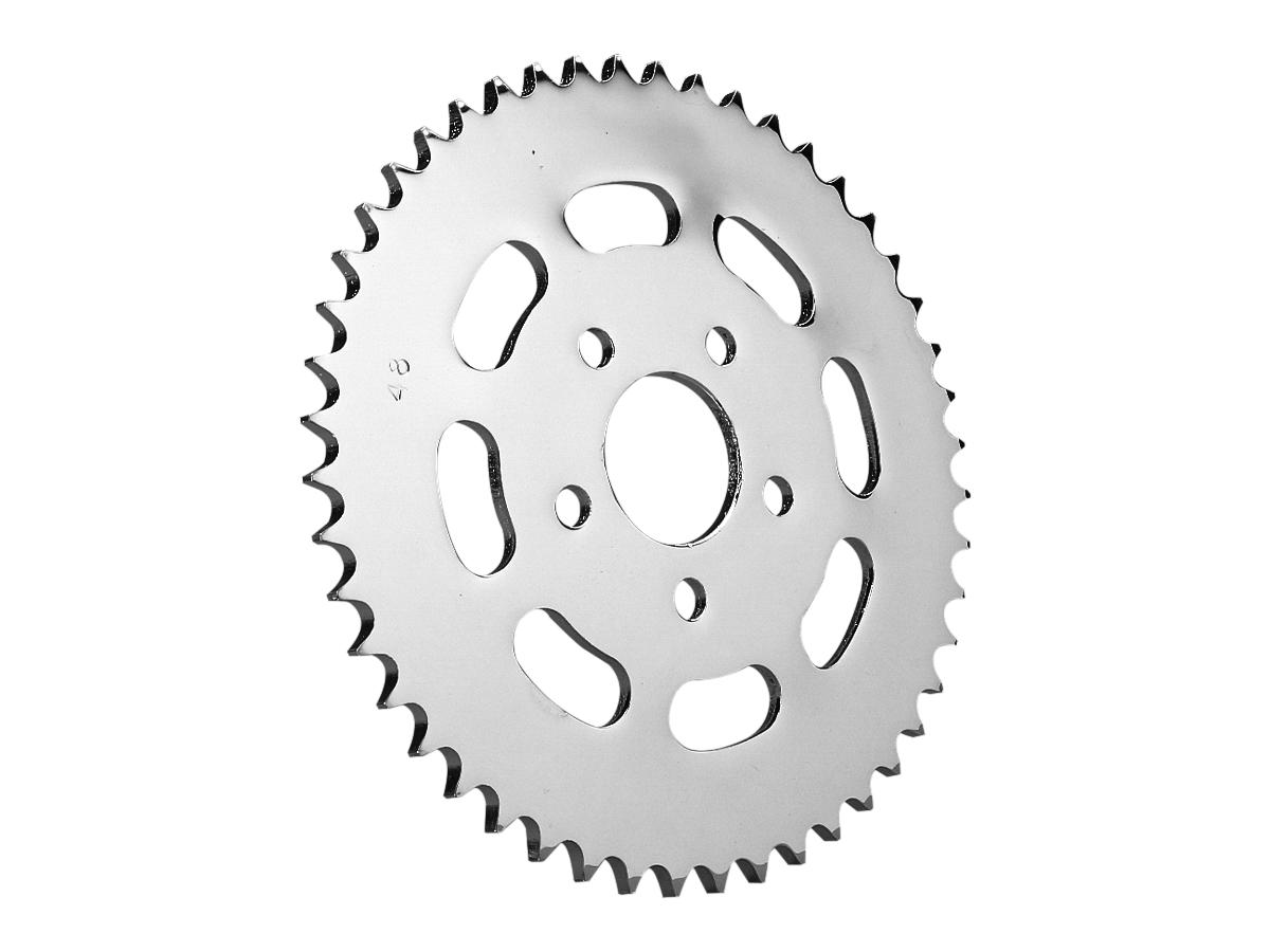 Cce Slotted 48 Teeth Rear Sprocket Chrome Cce Default Title