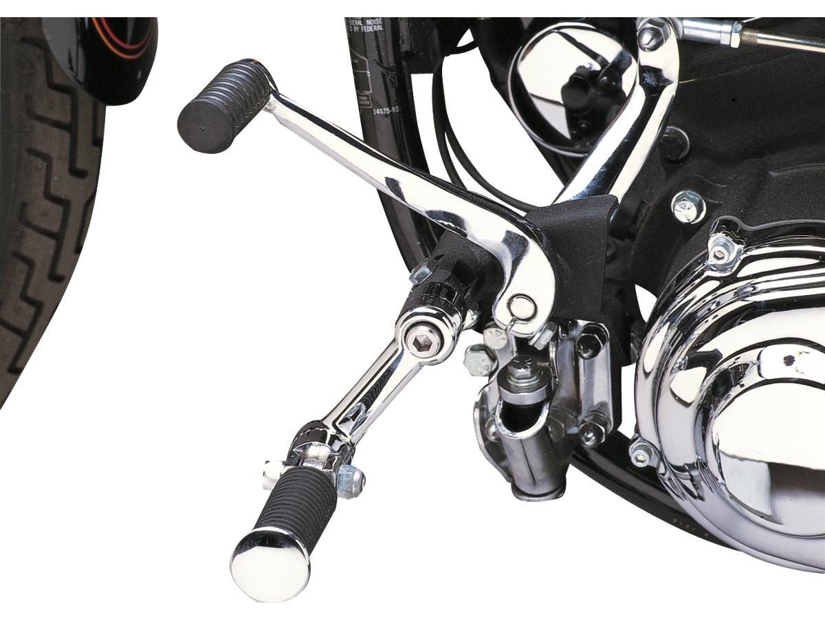 Cce Adjustable Footpeg Mounting Kit For Models With Forward Controls Chrome Cce