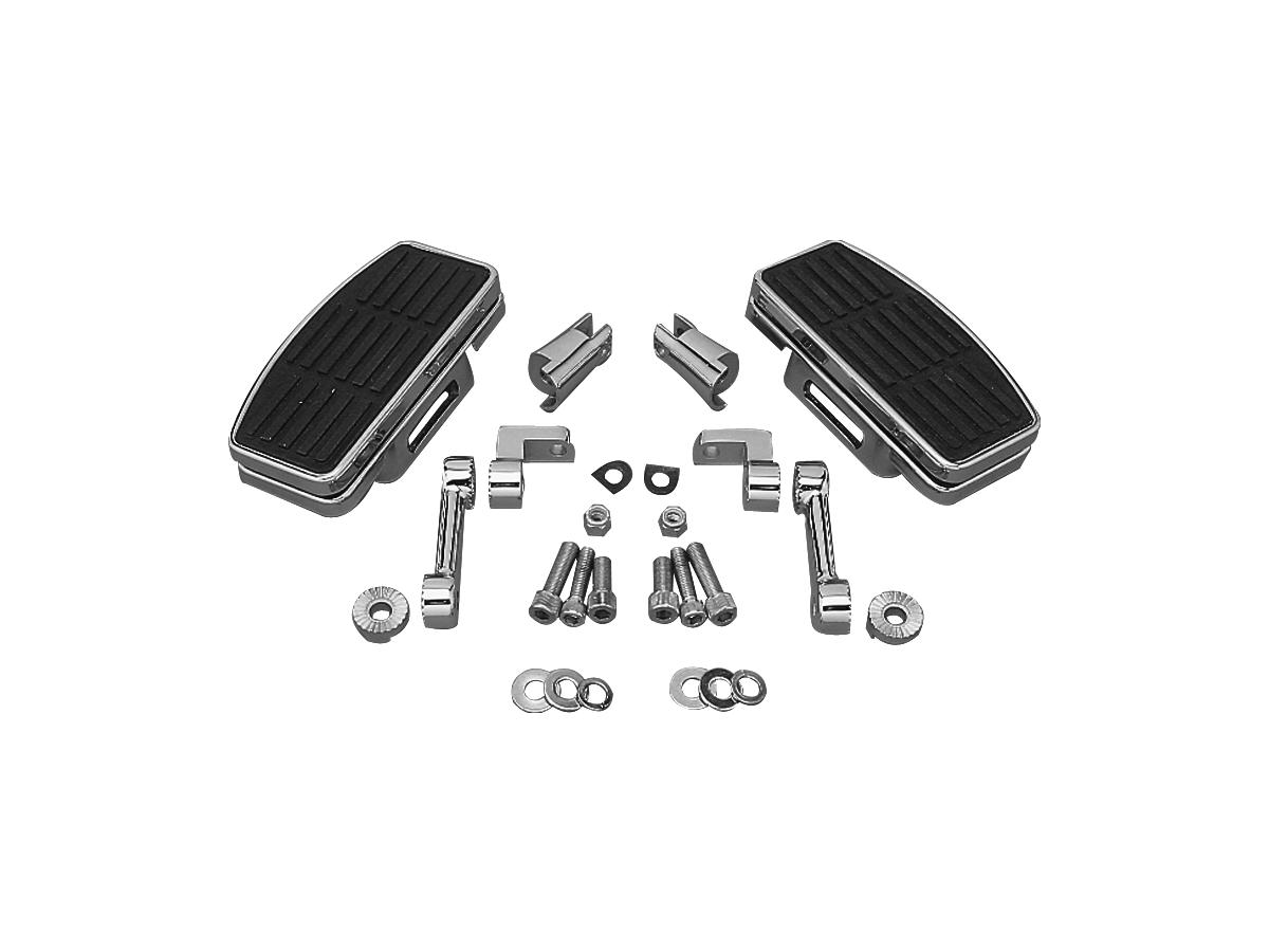 Cce Adjustable Mini Passenger Floorboards Chrome Cce Default Title