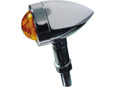 Cce Mini Bullet Smooth Turn Signal H21 W Chrome Amber Halogen Cce Default Title