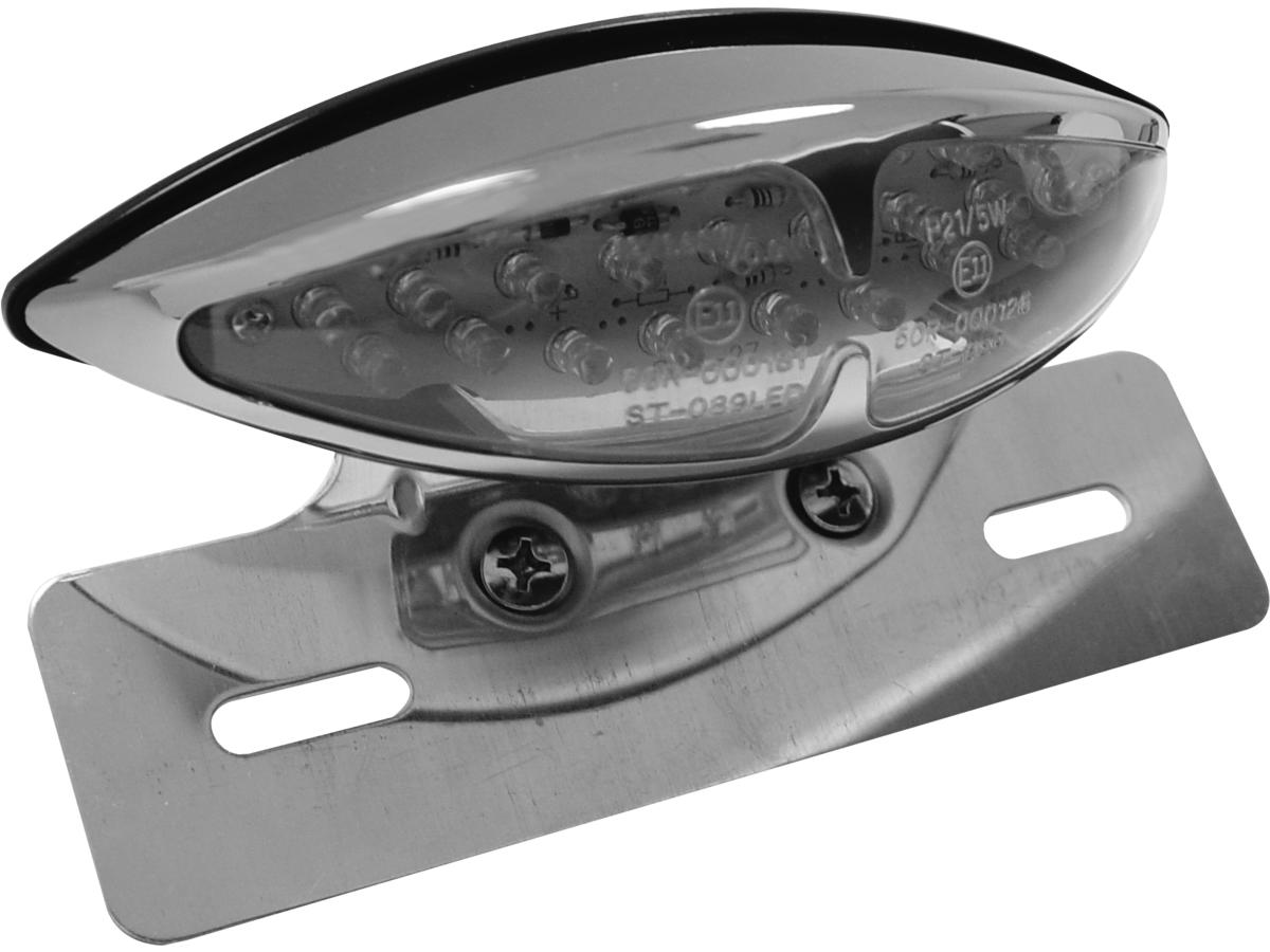 Cce Speed Mini Taillight Chrome Clear Led Cce Default Title