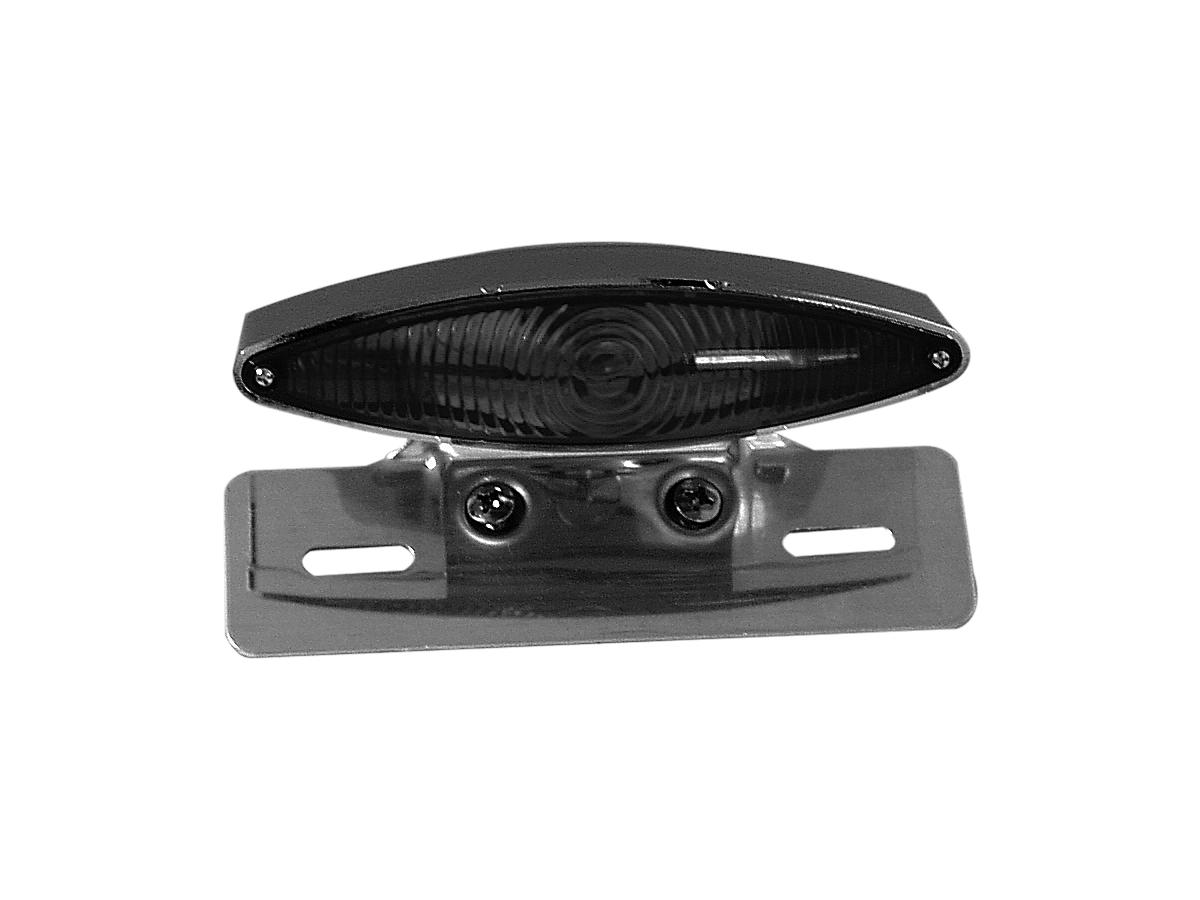 Cce Wide Cateye Taillight Licence Plate Bracket Kit Chrome Clear Led Cce Default Title